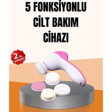 Toptan Bulurum Derin Temizleme ve Masaj İçin 5 Başlıklı Yüz Cilt Bakım Aleti