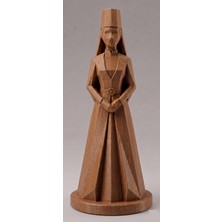 TSC 15 cm Dekoratif Obje Hediyelik Kafkas Adige Çerkes 3D Baskı Heykel