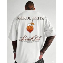 Etoile Studio Aperol Spritz - Oversize Tişört | Unisex Tişört | Rahat Kesim Etiole Studio