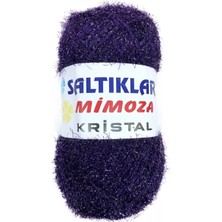 1 Adet Mimoza Kristal Işıltılı Şal Patik Yelek Ipi 109 - Mudanis