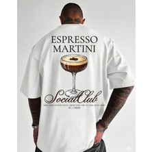 Etoile Studio Espresso Martini - Oversize Tişört | Unisex Tişört | Rahat Kesim Etiole Studio