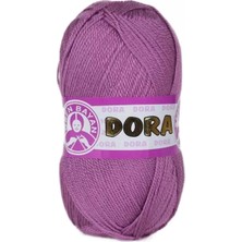 1 Adet Dora El Örgü Ipi Yünü 100 gr 050 Eflatun - Mudanis