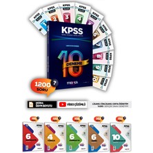 Marka Yayınları Kpss 2026 Genel Kültür Genel Yetenek 10 Deneme | Video Çözümlü ve 5 Branş Fasikül Branş Deneme