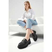 Doçka Kadın Hakiki Deri Ortopedik Loafer Günlük Ayakkabı M27YA/2900