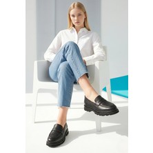Doçka Kadın  Günlük Hakiki Deri Ortopedik Hafif ve Yumuşak Loafer Ayakkabı BD26/C2901