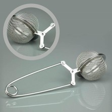 Kaia Life Paslanmaz Metal Pratik Kolay Bitki Çayı Demleme Süzgeci Aparatı