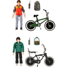 Kaia Life Stranger Things Bisikletli Figür