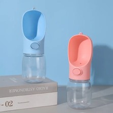 Kaia Life Taşınabilir Butonlu 350 ml Evcil Hayvan Suluğu - Stokta Olan Renk Gönderilir