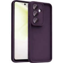 Hatreds Samsung Galaxy A37 5g Kılıf Kamera Korumalı Darbe Emici Silikon Kapak - Mürdüm
