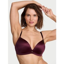 Very Sexy So Obsessed Pürüzsüz Balensiz Push-Up Sütyen - Mürdüm