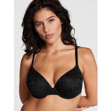 Pink Wear Everywhere Push-Up Sütyen - Saf Siyah