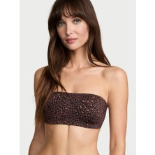 Victoria's Secret Bare Invisible Straplez Push-Up Sütyen - Ganaj Leopar