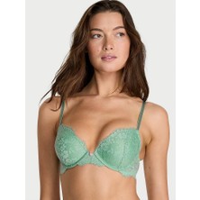 Dream Angels Dantelli Push-Up Sütyen - Açık Yeşil