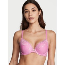 Body By Victoria Dantelli Push-Up Perfect Shape Sütyen - Lila Şifon