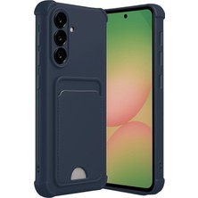 Hatreds Samsung Galaxy A17 5g Kılıf Renkli Tasarımlı Kart ve Resim Bömeli Darbe Emici Kapak - Lacivert