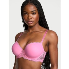Dream Angels Pürüzsüz Dantelli Hafif Dolgu Destekli Klasik Toparlayıcılı Demi Sütyen - Toz Pembe