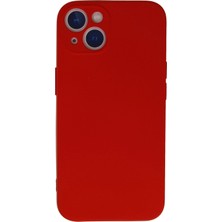 Hatreds Apple iPhone 13 Mini Kılıf Içi Kadife Darbe Emici Lansman Kılıf - Kırmızı