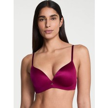 Very Sexy So Obsessed Pürüzsüz Balensiz Push-Up Sütyen - Bordo