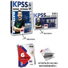 Yargı Yayınevi 2026 Kpss Genel Yetenek Matematik Soru Bankası ve Video Ders Notları Ilyas Güneş + Branş Deneme