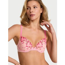 Dream Angels Işlemeli Push-Up Sütyen - (Tek Renk)