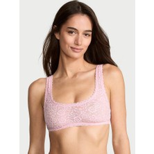 Victoria's Secret Sexy Tee Dantelli Scoop Bralet - Açık Pembe