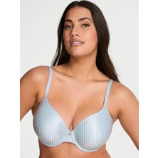 Body By Victoria Hafif Dolgu Destekli Toparlayıcı Sütyen - Soluk Mavi