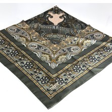 Miray Nevada Büyük Boy Organik Pamuk Eşarp - 120 x 120 - 06452-09