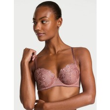 Dream Angels Vintage Blossom Işlemeli Hafif Destekli Demi Sütyen - Nostaljik Pembe