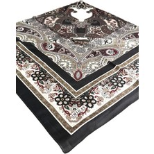 Miray Nevada Büyük Boy Organik Pamuk Eşarp - 120 x 120 - 06452-01