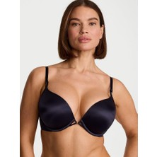 Very Sexy Bombshell 2 Beden Büyük Gösteren Smooth Push-Up Sütyen - Gece Mavisi