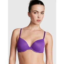 Pink Wear Everywhere Push-Up Sütyen - Koyu Mor