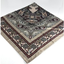 Miray Nevada Büyük Boy Organik Pamuk Eşarp - 120 x 120 - 06452-07