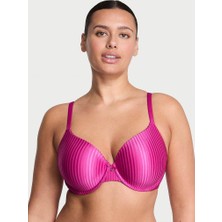 Body By Victoria Hafif Dolgu Destekli Toparlayıcı Sütyen - Fuşya