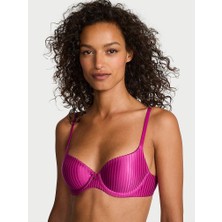 Body By Victoria Hafif Dolgu Destekli Demi Sütyen - Fuşya