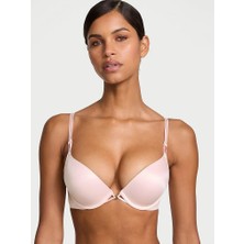 Very Sexy Bombshell 2 Beden Büyük Gösteren Smooth Push-Up Sütyen - Melek Pembesi