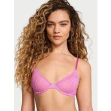 Victoria's Secret Tease Dantelli Desteksiz Demi Sütyen - (Tek Renk)