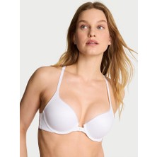 Body By Victoria Perfect Shape Dantelli Racerback Toparlayıcı Sütyen - Vs Beyazı