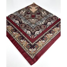 Miray Nevada Büyük Boy Organik Pamuk Eşarp - 120 x 120 - 06452-08