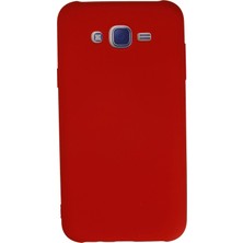 Hatreds Samsung Galaxy J7 Kılıf Içi Kadife Darbe Emici Lansman Kılıf - Kırmızı