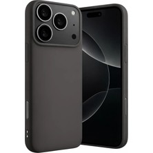 Hatreds Apple iPhone 17 Pro Max Nano Içi Kadife Silikon - Gri
