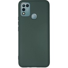 Hatreds Infinix Hot 10 Play Kılıf Içi Kadife Darbe Emici Lansman Kılıf - Koyu Yeşil