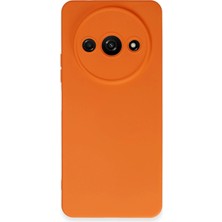 Hatreds Xiaomi Redmi A3 4g Kılıf Içi Kadife Darbe Emici Lansman Kılıf - Turuncu