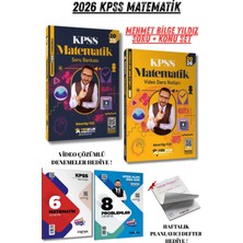 Yediiklim Yayınları 2026 Kpss Atölye Serisi Genel Yetenek Matematik Video Ders ve Soru Bankası Mehmet Bilge + 2 Deneme