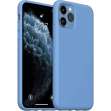 Hatreds Apple iPhone 11 Pro Max Kılıf Içi Kadife Darbe Emici Lansman Kılıf - Mavi