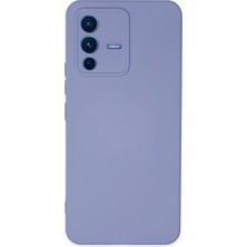Hatreds Vivo V23 5g Kılıf Içi Kadife Darbe Emici Lansman Kılıf - Lila