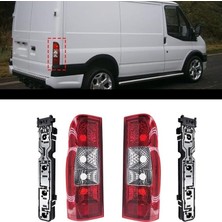 İTHAL Ford Transit V347 2006-2014 Arka Stop Lambası Takımı (Sağ + Sol / Komple Duylu)