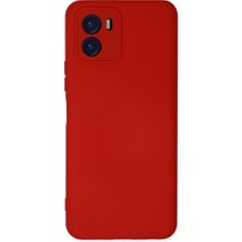 Hatreds Vivo Y15S Kılıf Içi Kadife Darbe Emici Lansman Kılıf - Kırmızı