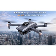 Leidory M6 Engel Tanıma Sensörlü,4k Hd Özellikli Katlanabilir Drone