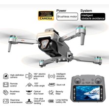 Leidory M4 Engel Tanıma Sensörlü,4k Hd Kamera Özellikli Katlanabilir Drone