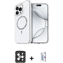 Pileli Store Pilelistore™ iPhone 15 Pro Max Kılıf Kıvılcım Form Prime - Siyah Bilvis 0.18MM Plus Cam Ekran Koruyucu + Pvd Metal Kamera Lens - Sh